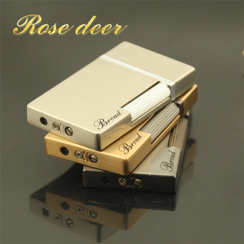 Metal Gas Lighter Windproof Refillable Adjustable Cigarette Flame Cigar Butane Torch Gadgets NO GAS | Дом и сад