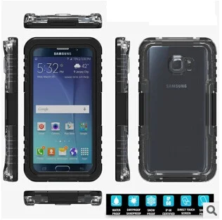 

Waterproof Case for Samsung Galaxy S6 Edge Plus Swimming Diving Underwater Watertight Transparent Cover for samsung note 5