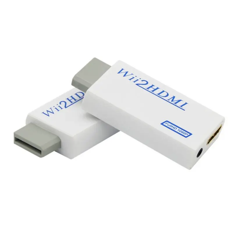 Переходник Wii штырь-гнездо HDMI 3 5 мм аудио видео 1080 P адаптер для HDTV монитора |