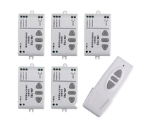 ac220v intelligent digital rf wireless remote control switch system for projection screengarage doorblindsshutters