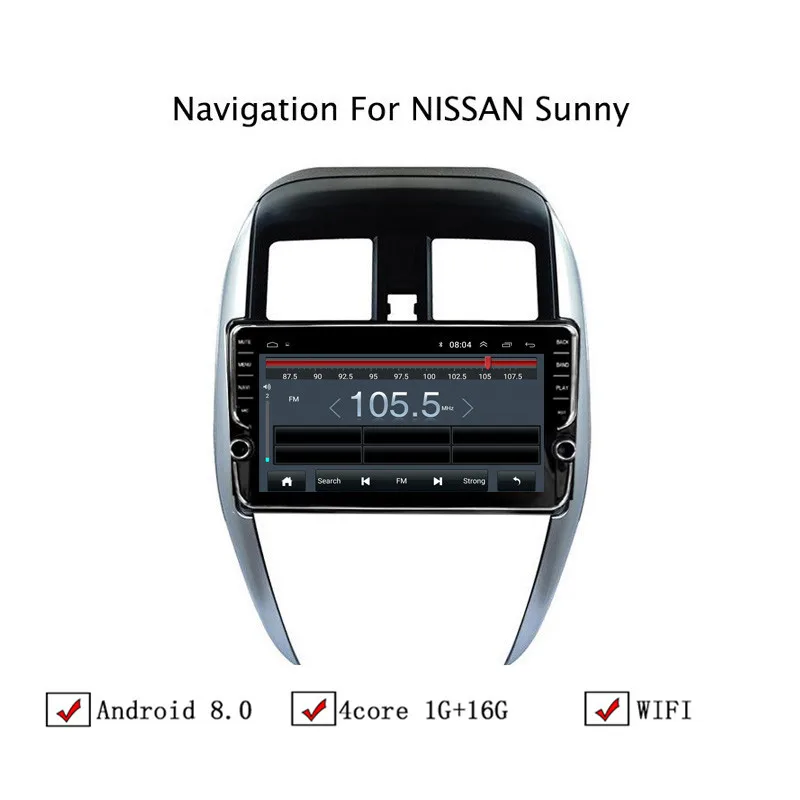 NAVITOPIA 10 1 дюймовый автомобильный мультимедийный плеер Andriod 8 GPS навигация для Nissan