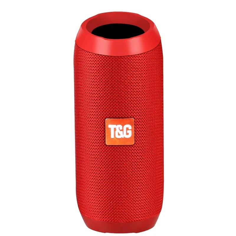 Red speaker TOPROAD Портативный Bluetooth Динамик 10 Вт Беспроводной стерео Колонка для отдыха на открытом воздухе Водонепроницаемый Hi-Fi Динамик s Поддержка TF FM радио AUX с микрофоном - Цвет: Red speaker