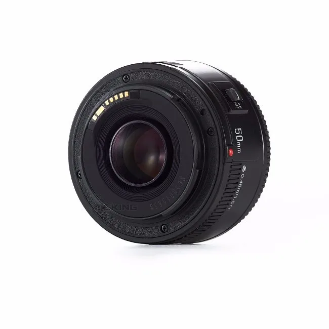 YONGNUO YN50mm объектив с фиксированным фокусом EF 50 мм F1.8 AF/объектив MF с большой апертурой Автофокус Объектив для Canon 700D 750D 800D 5D Mark IV DSLR
