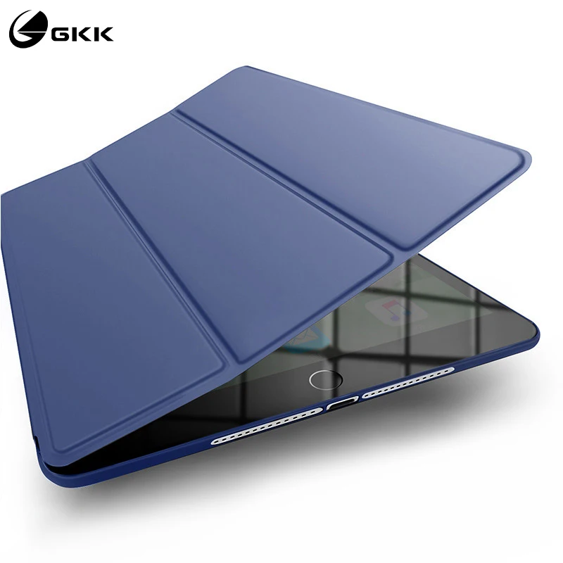 Чехол GKK для iPad Mini 5 мягкий силиконовый чехол задней панели подставка