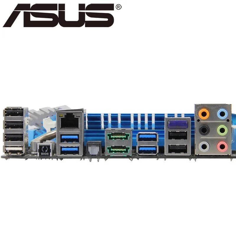 Материнская плата Asus P9X79 PRO для настольных ПК X79 Socket LGA 2011 Core i7 DDR3 64G ATX UEFI биос оригинальная б/у материнская плата в продаже