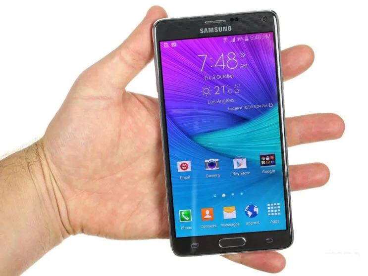 Восстановленный Оригинальный разблокированный Samsung Galaxy Note 4 N910A N910F N910P сотовый
