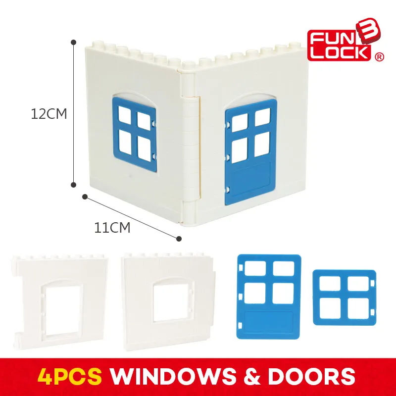 Конструктор Funlock Duplo Детский конструктор ворота окна | Игрушки и хобби