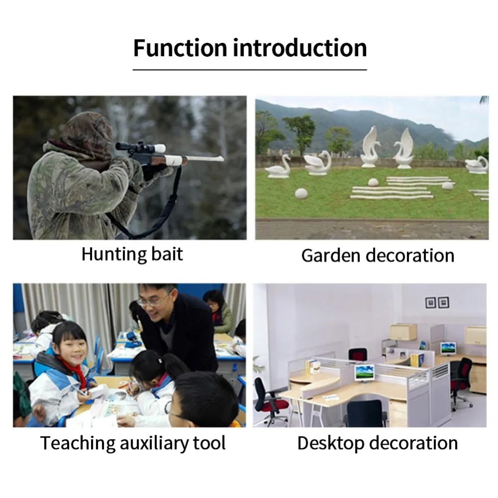 Репеллент для охоты на открытом воздухе репеллент с вращающейся головой совы