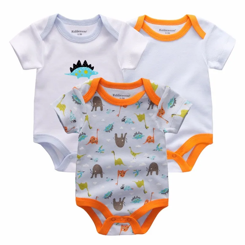 Одежда для новорожденных bebe ropa боди хлопковый костюм с короткими рукавами и принтом для малышей Одежда для маленьких мальчиков и девочек Комбинезон и пижама