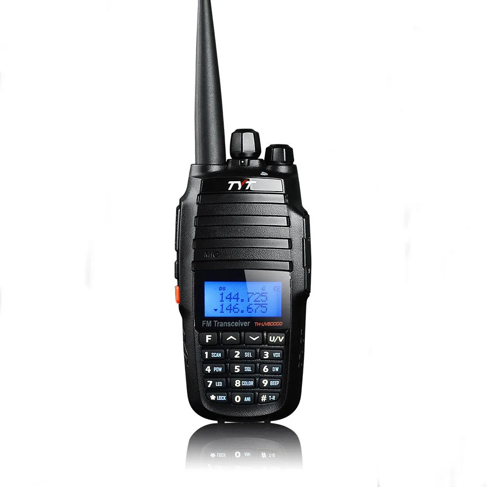 Обновленная версия 2 шт. VHF UHF Cross Band 3600 мАч батарея Dual Display 10 Вт двухстороннее радио
