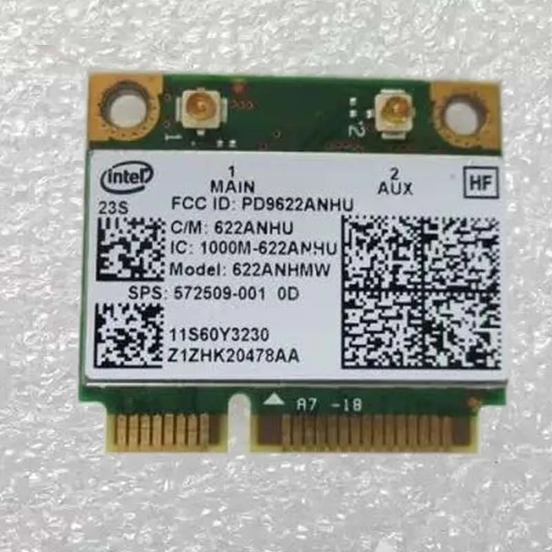 Wi-Fi-карта Int Centrino Advanced-N 6200 802 11 abgn для Lenovo Thinkpad L410 L412 R400 SL410 SL510 X200 X201 Series FRU 60y3231 |