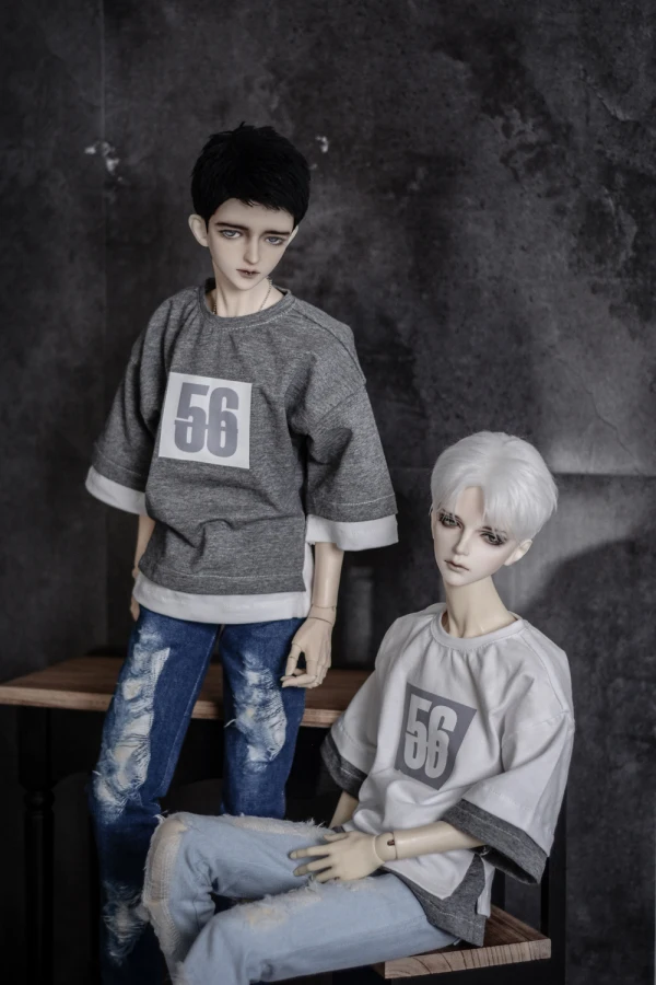 1/3 1/4 scale BJD clothes accessories T-shirt for BJD/SD SD17 SSDF Uncle doll.Not included doll shoes wig and other D2620 | Игрушки и