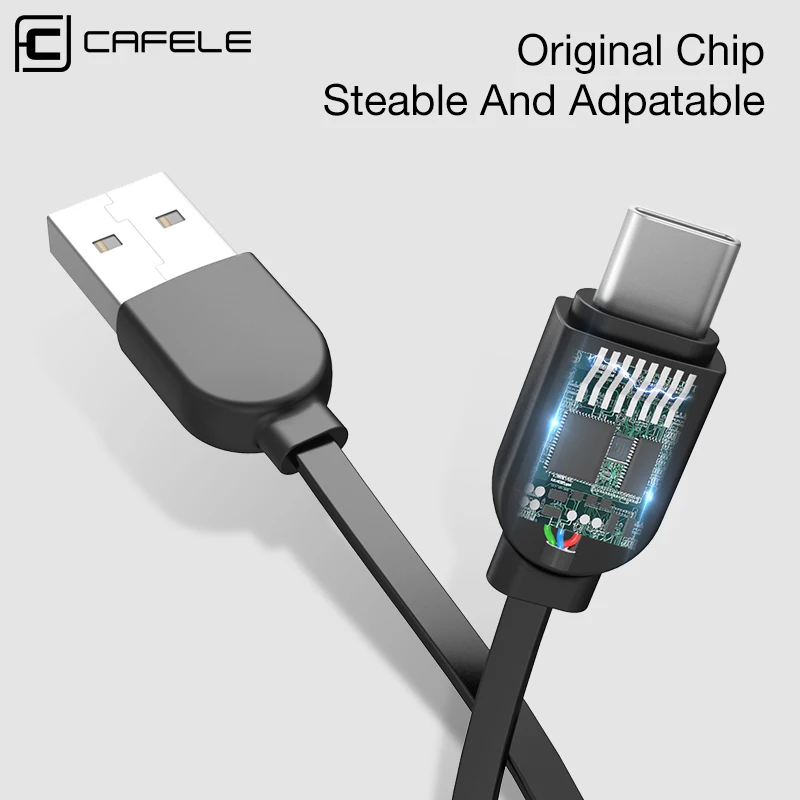 Cafele 3 вида стилей Micro Type c 2 в 1 USB кабель зарядный провод для iPhone Huawei Xiaomi Samsung Android C