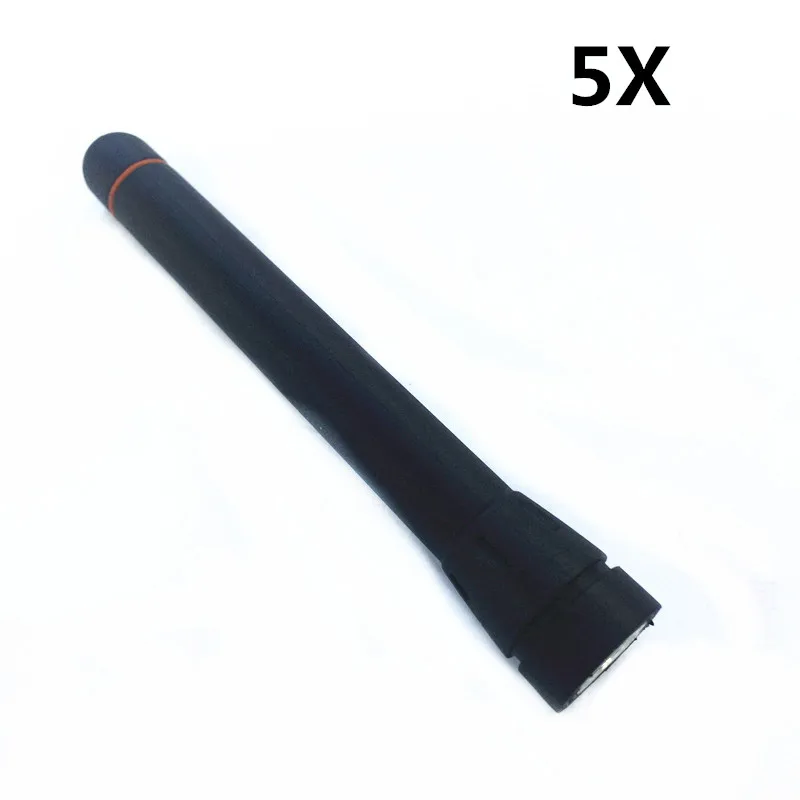 

5PCS Walkie Talkie UHF 400-470 MHz antena corta for ICOM F21 F43 F80 F4001 F4161 F11 Radio