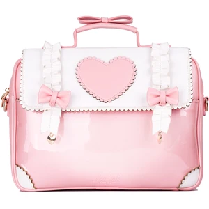 Милая сумка Лолита в стиле горничной, сумка через плечо в форме сердца от Lovely Lota