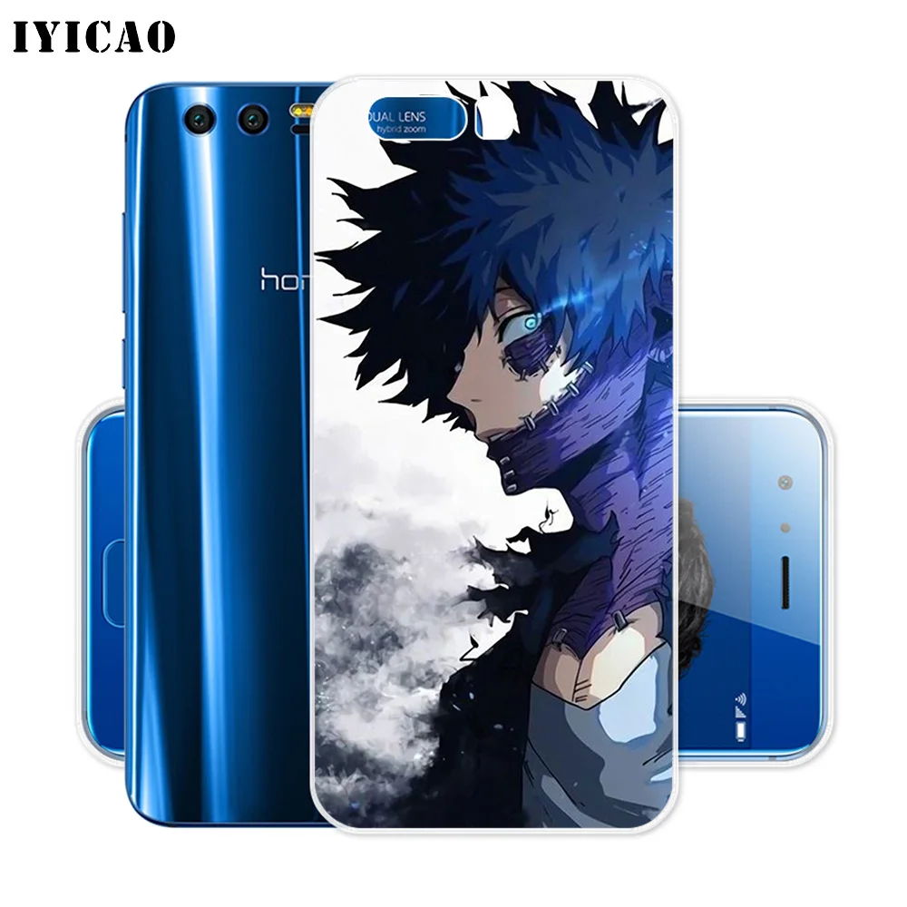 IYICAO My Hero academic мультяшный Мягкий силиконовый чехол для Huawei Y9 Y7 Y6 Prime 2018 Honor 8C 8X 8 9 10 Lite