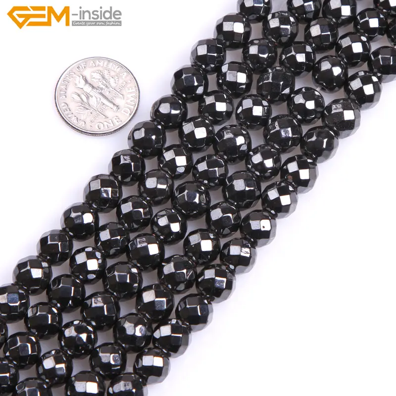 Бусины Из Натурального магнитного гематита 3 12 мм 15 дюймов|stone beads|beads for jewelry makingbeads