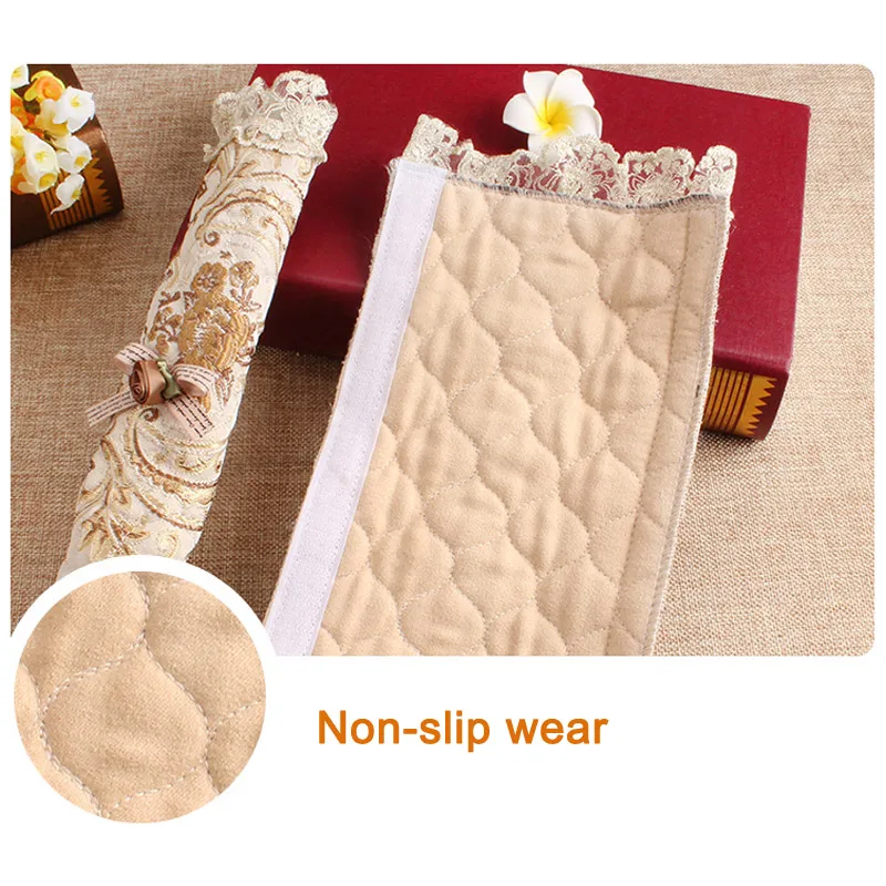 Новый 2 шт Дверная ручка крышка кружева вышитые Чехлы на ручки холодильника