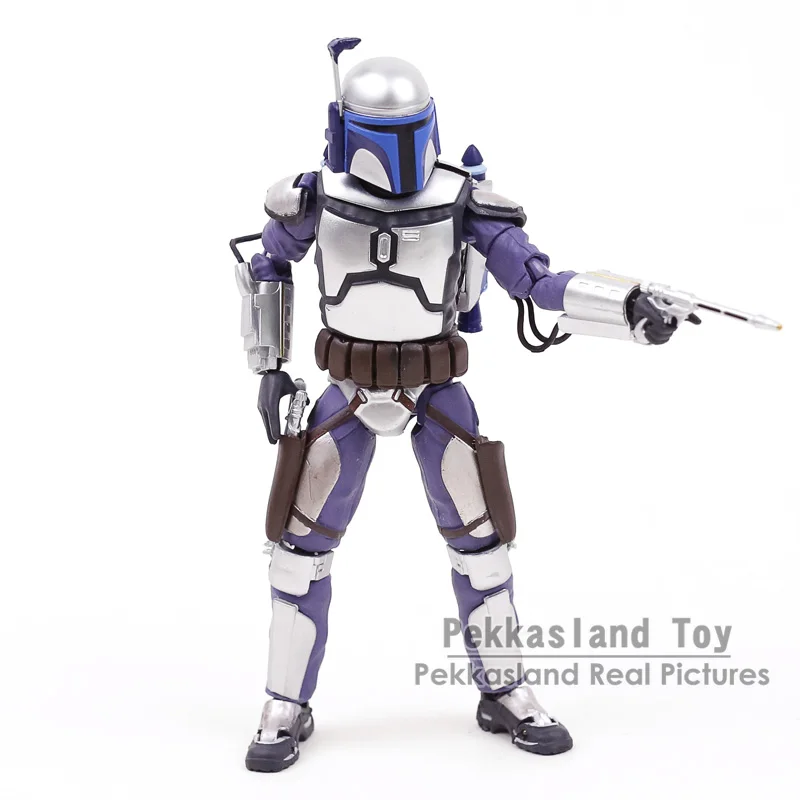 Episode II Jango Фетт ПВХ фигурка Коллекционная модель игрушки 15 см