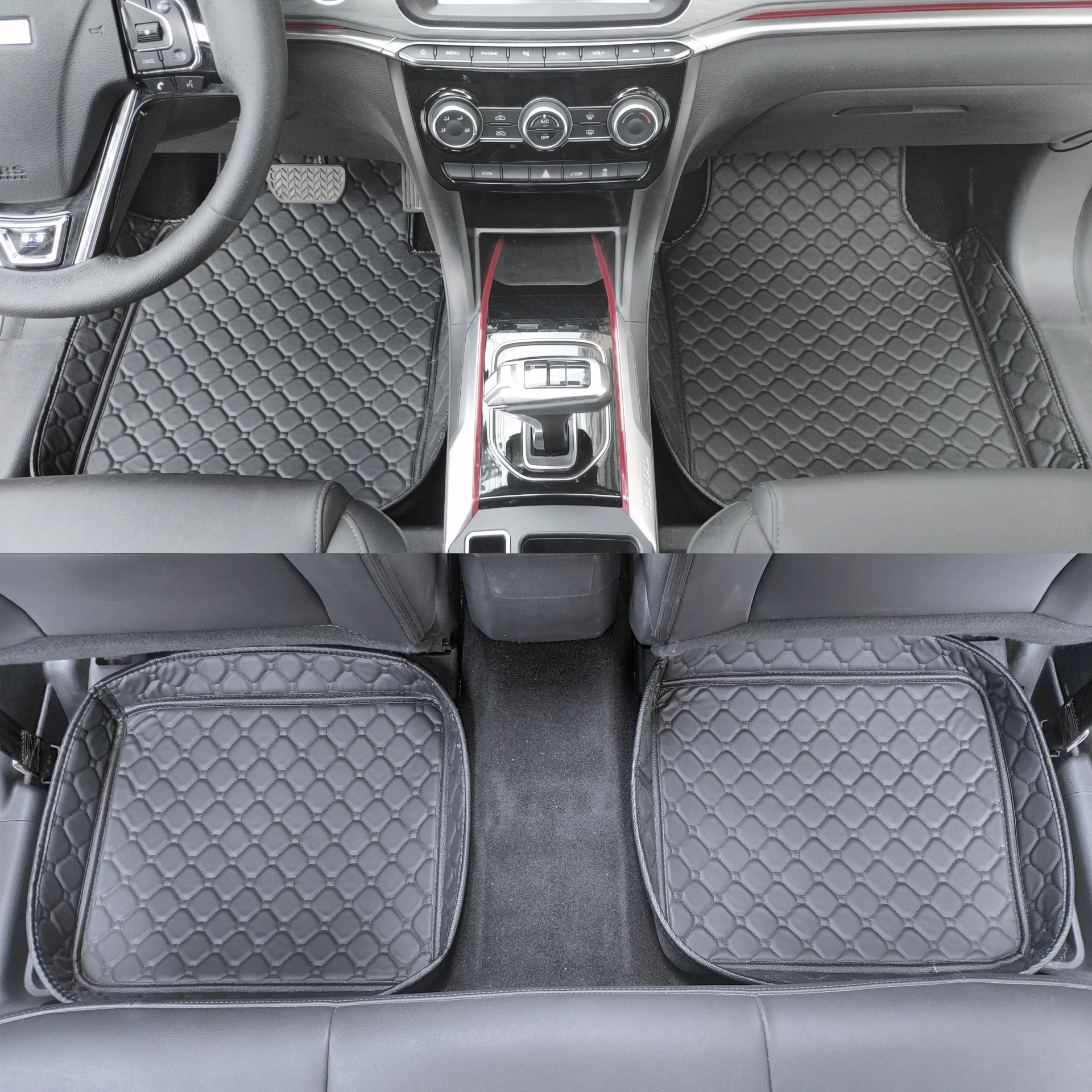 Универсальные автомобильные коврики CARFUNNY подходят для всех моделей Hyundai Santa Fe ix35
