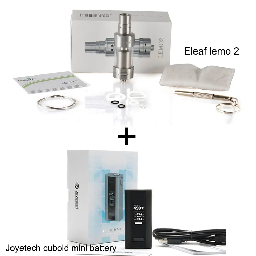 Оригинальный мод Joyetech Cuboid Mini + lemo2 RTA Kit 80 Вт встроенный вейп комплект электронной