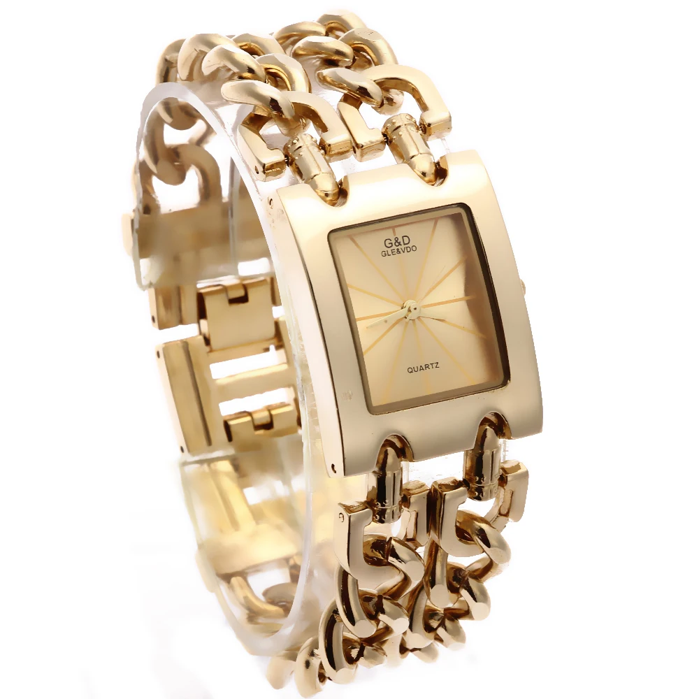 G& D женские наручные часы серебряные кварцевые часы Relogio Feminino Reloj Mujer женские часы лучший бренд роскошные часы подарок для женщин