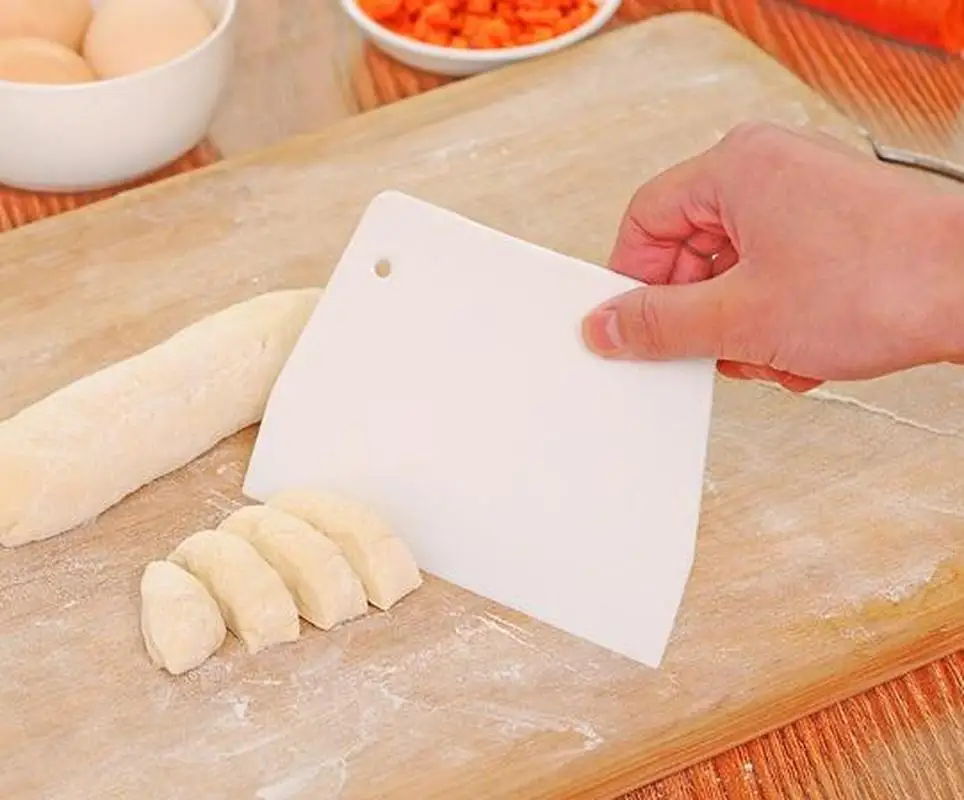 DIY скребок для выпечки нож масла пластиковый резак торта кухонные инструменты