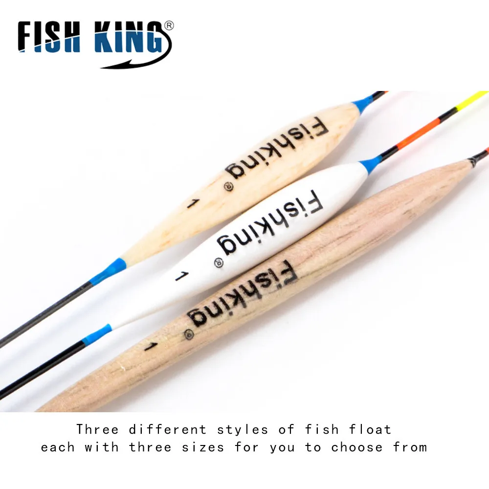 FISH KING рыболовный поплавок Barguzinsky Fir 3 шт./лот добберы для рыбалки на карпа