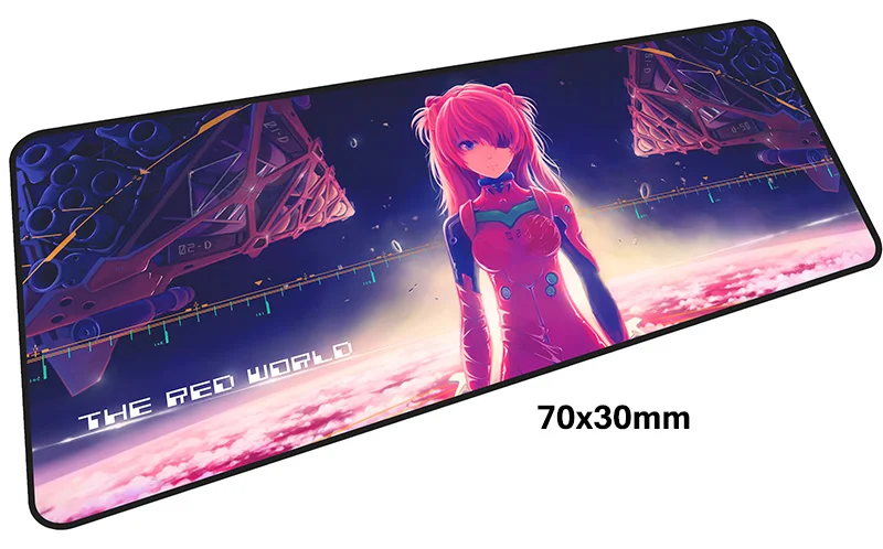Size 700x300X2MM Evangelion Коврик для мыши геймер 700x300 мм notbook коврик для мыши большой игровой коврик для мыши большой подарок на Хэллоуин коврик для мыши ПК Настольный коврик - Цвет: Size 700x300X2MM