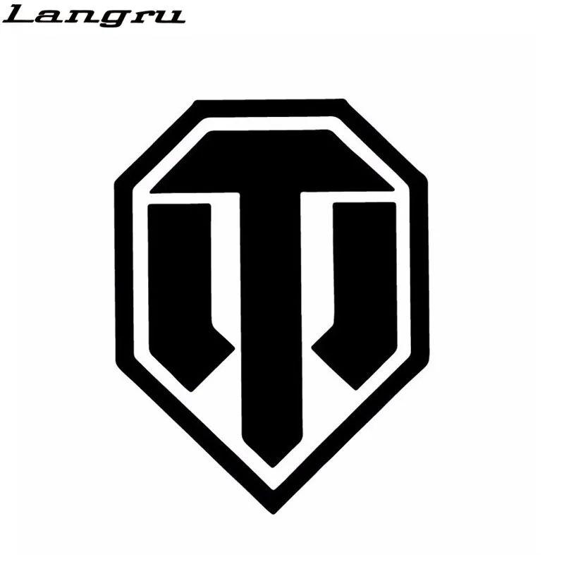 Langru World Of Tanks Модифицированная Автомобильная фотография виниловые наклейки флаг