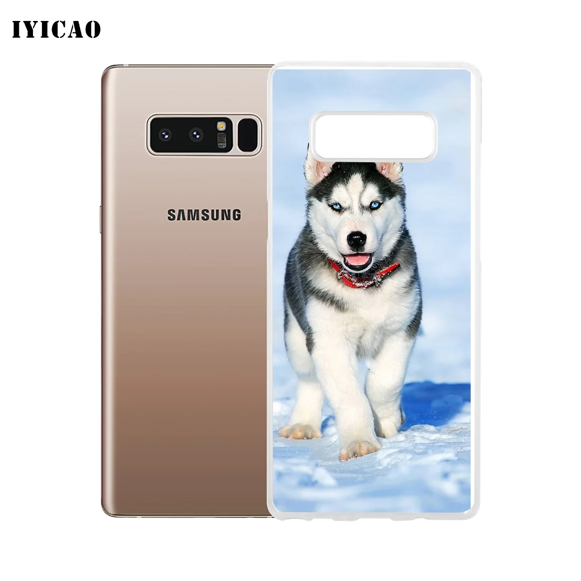 Мягкий силиконовый чехол IYICAO для Samsung A5 A6 Plus A7 A8 A9 J3 J5 J7 Note 8 9 TPU | Мобильные телефоны