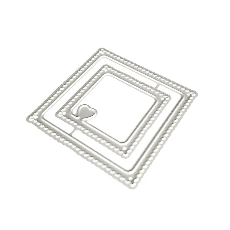 Металлические режущие штампы в форме сердца овальная форма тиснение трафарет