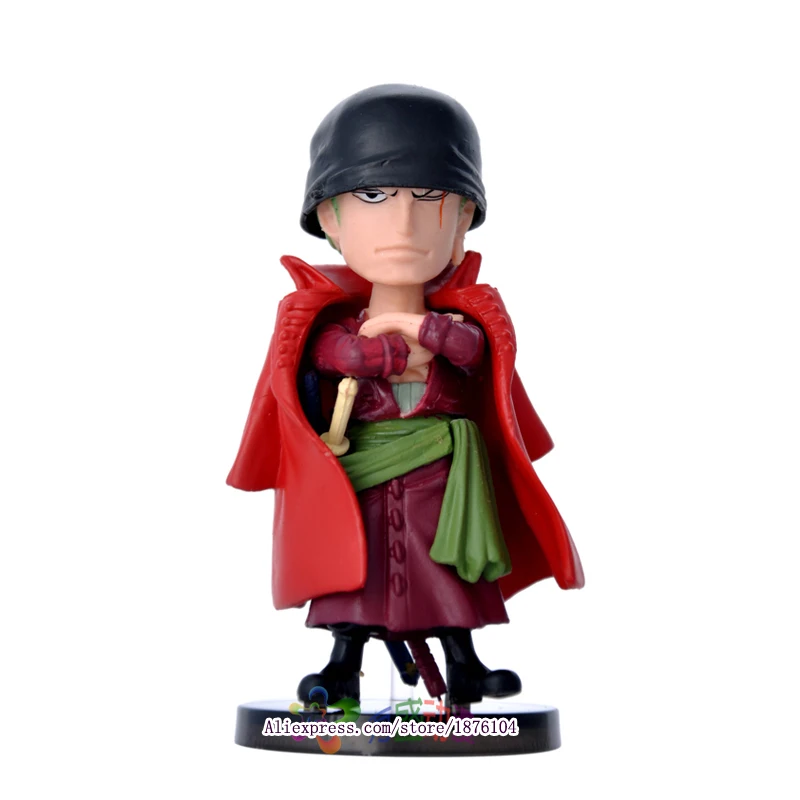 9 шт./компл. Аниме One Piece Mini Luffy ророноа Зоро Санджи Chopper Franky фигурка Nami игрушки из
