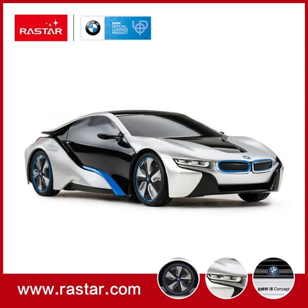 Rastar лицензированный R/C 1:24 весы BMW I8 Дистанционное управление автомобиль brinquedo menino