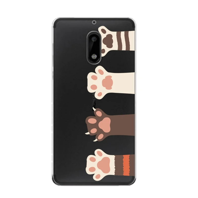 Fox Soft Clear TPU Phone Case For Nokia3 5 6 8 N540 N640 N535 N830 Panda Dog Cat Printed Shell Bags Cartoon Cover Free Shipping | Мобильные