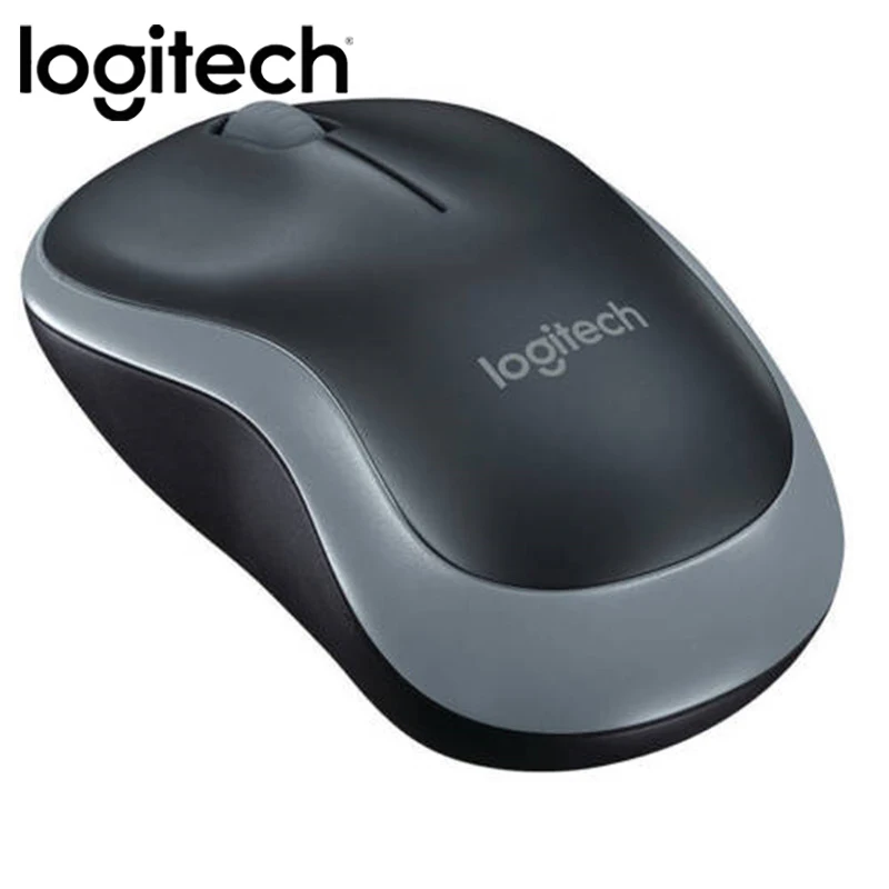 100% оригинальная беспроводная мышь Logitech M185 симметричный дизайн DPI офисный