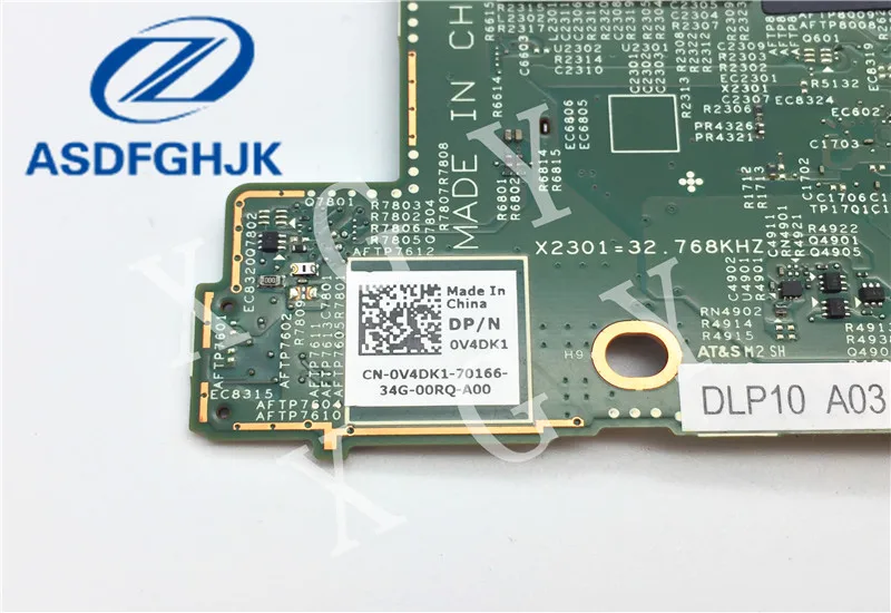 Оригинальная материнская плата для планшета Dell Latitude 10 ST2e Atom Z2760 1 8 ГГц 2 Гб 64 DLP10 47JY4