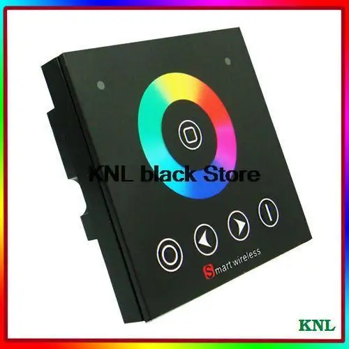 2pcs/lot! Touch Panel Remote RGB Controller 5V 12V 24V DC Led Full Color Strip Wall Mount Home Lighting | Лампы и освещение