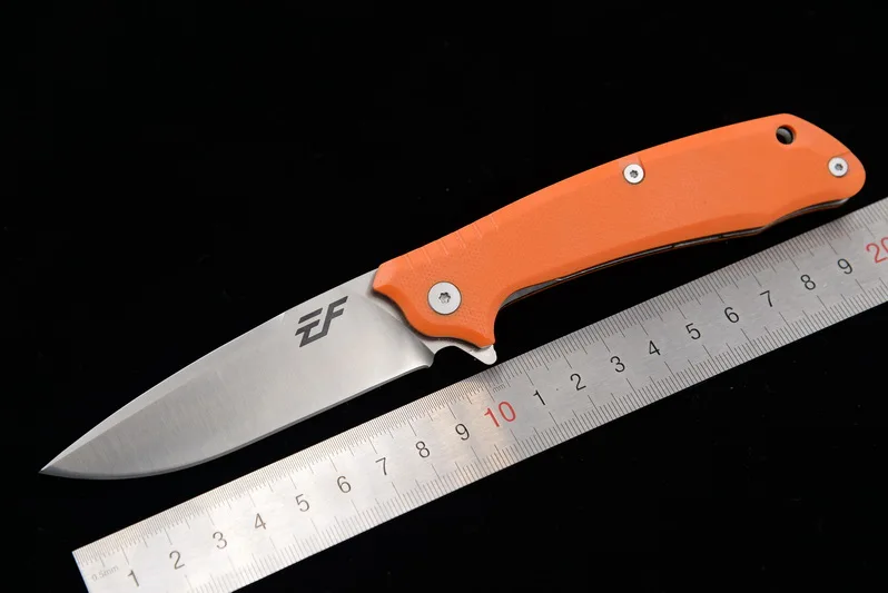 JUFULE бренд EF1801 шарикоподшипник G10 Ручка D2 лезвие Флиппер складной Кемпинг Охота Открытый выживания карманный EDC инструмент кухонный нож