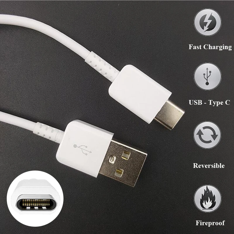 Кабель Micro USB C для быстрой зарядки и передачи данных зарядный кабель Samsung Galaxy Note 7 S8