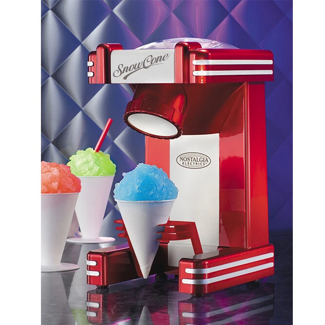 Мини ностальгия блок бритвенный станок дробилки льда смузи машина Кук