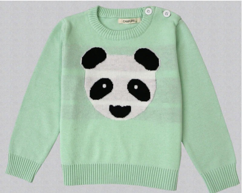 2016 г. Новая детская Свитера для девочек пуловер с круглым вырезом свитер