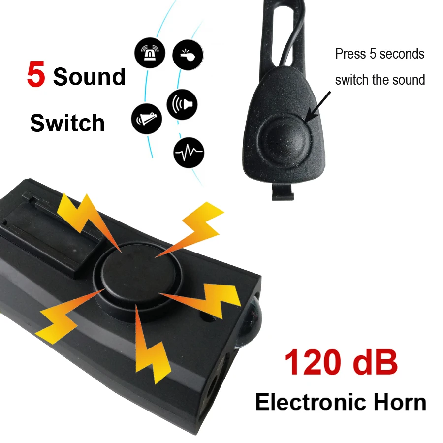 4000mAh Induction Bicycle Front Light Set USB Rechargeable Smart Headlight With Horn 800 Lumen LED Bike Lamp Cycle FlashLight