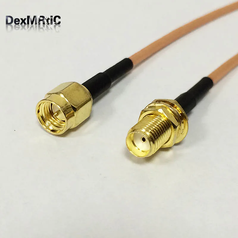 RF SMA Мужской переключатель SMA женский косичка кабель RG316 по оптовой цене быстрая 15 см/30 см/50 см/100 см
