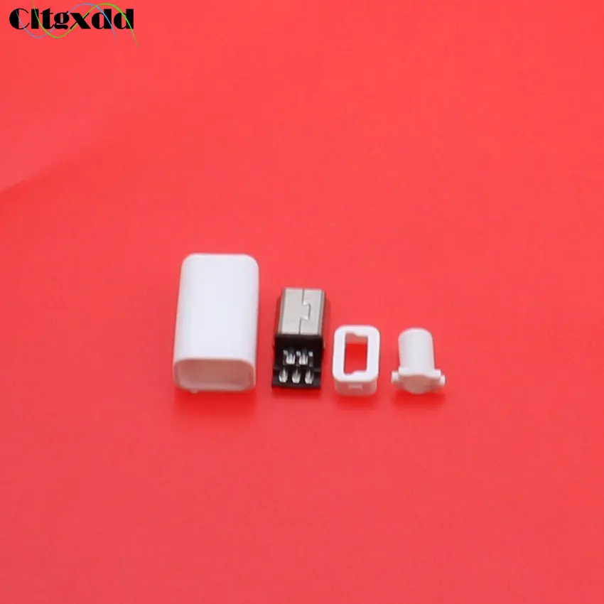1 шт. 4-контактный 5-контактный разъем Micro USB type-c черный/белый сварочный кабель для