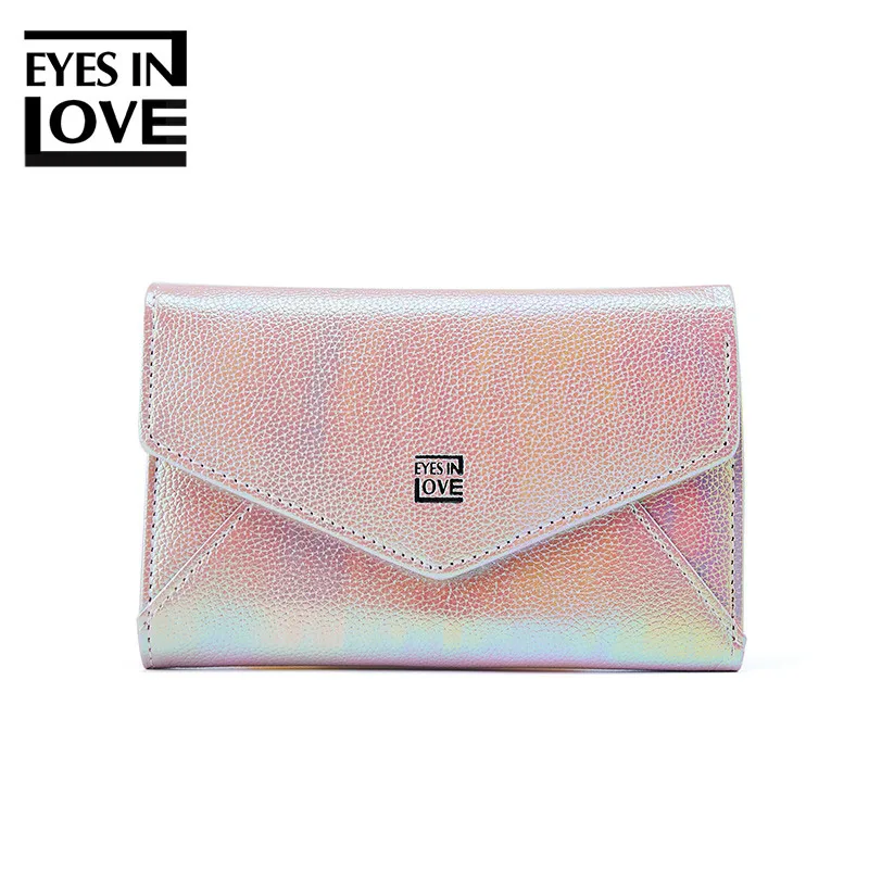 JY302-3 Dark Pink Модный Блестящий цветной Женский Длинный кошелек клатч Много отделов кошелек женский карман для телефона держатель для карт кошелек Carteira Portfel - Цвет: JY302-3 Dark Pink