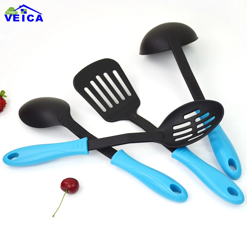 Кухонная шпатель Тернер ложка для смешивания шлицевая ковш 4 шт./лот кухонные