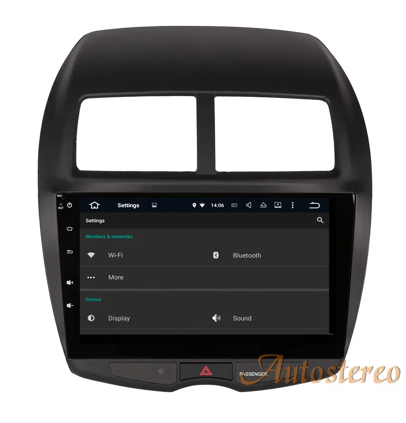 10,1 дюймов 8 ядерный Android 7,1 8,0 автомобильный dvd-плеер HD 1024X600 gps навигация для MITSUBISHI ASX RVR Outlander Sport 2010
