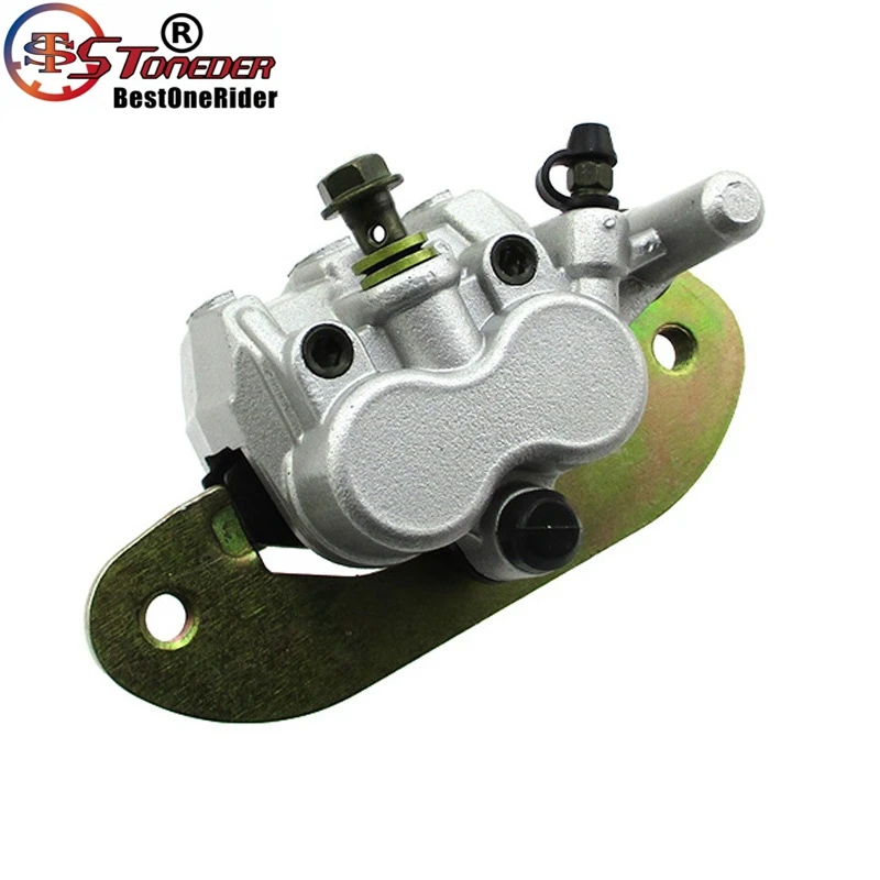 STONEDER Aftermarket задний левый тормозной суппорт и колодки для Yamaha UTV Rhino 700 2008 2009 2010 2011 5B4-2580T-01-00 5B4-2580T-00-00
