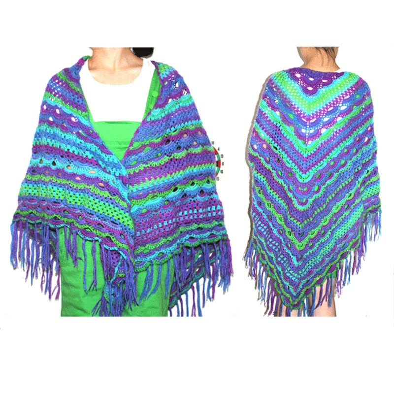 Распродажа 50g из мягкой шерсти пряжа ручная вязка крючком трикотаж Градиент